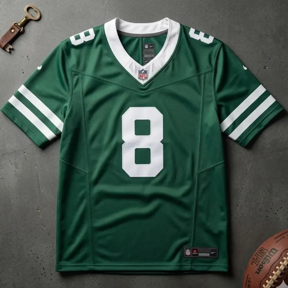 Nike Men's L Aaron Rodgers Jets Jersey Blokecore Y2K Streetwear Archive